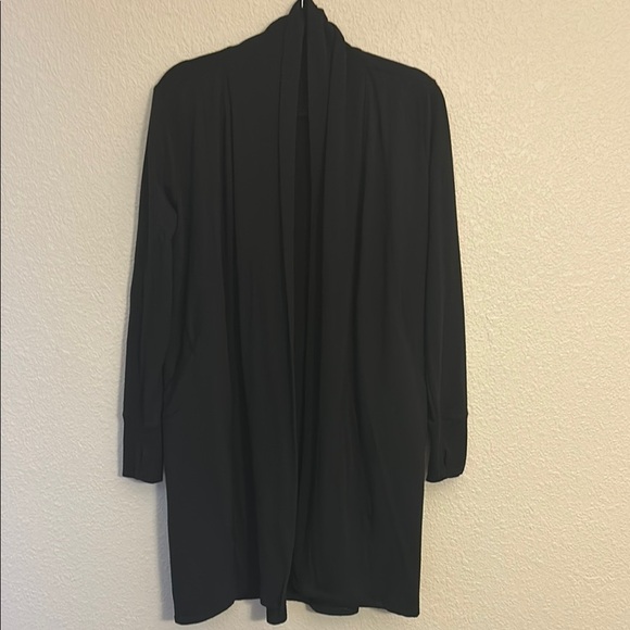 90 Degree By Reflex Black Cardigan Sweater - Picture 1 of 6